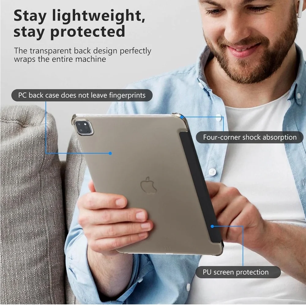 CoBak iPad Pro 11 Inch (M4) 2024 (5th Gen) Hard Back Shell Protective Case
